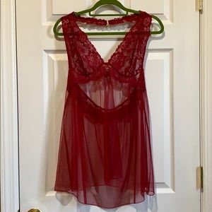 Victoria’s Secret halter babydoll lingerie